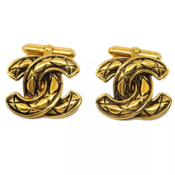 Chanel CC Cuffs Gold Small Good 144146 - Picture 1 of 4